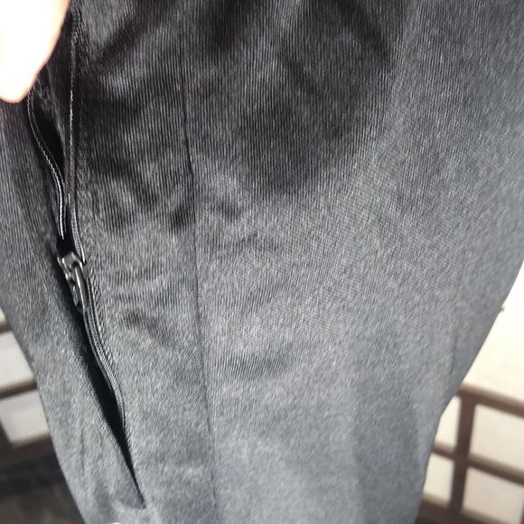 Adidas Track Pants M/Zip Ankles/Side Zipper Pockets/Wide Leg/Drawstring/elastic - Picture 3 of 14